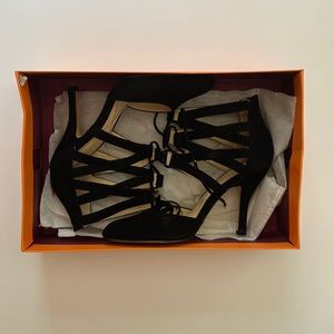 Isolá Black Suede Heels